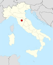 Флоренция на карте