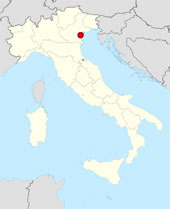Венеция на карте